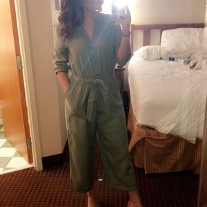 Olive Green Jumpsuit